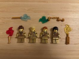 Lego Ninjago Custom Gold Minifiguren