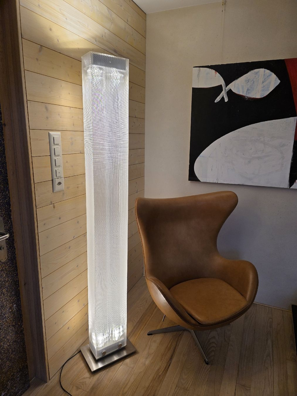 Belux Lampade: 4Stk. Designer Stehlampe Belux Twilight LED – Usato da Lichtensteig venduto da Polsterwerk