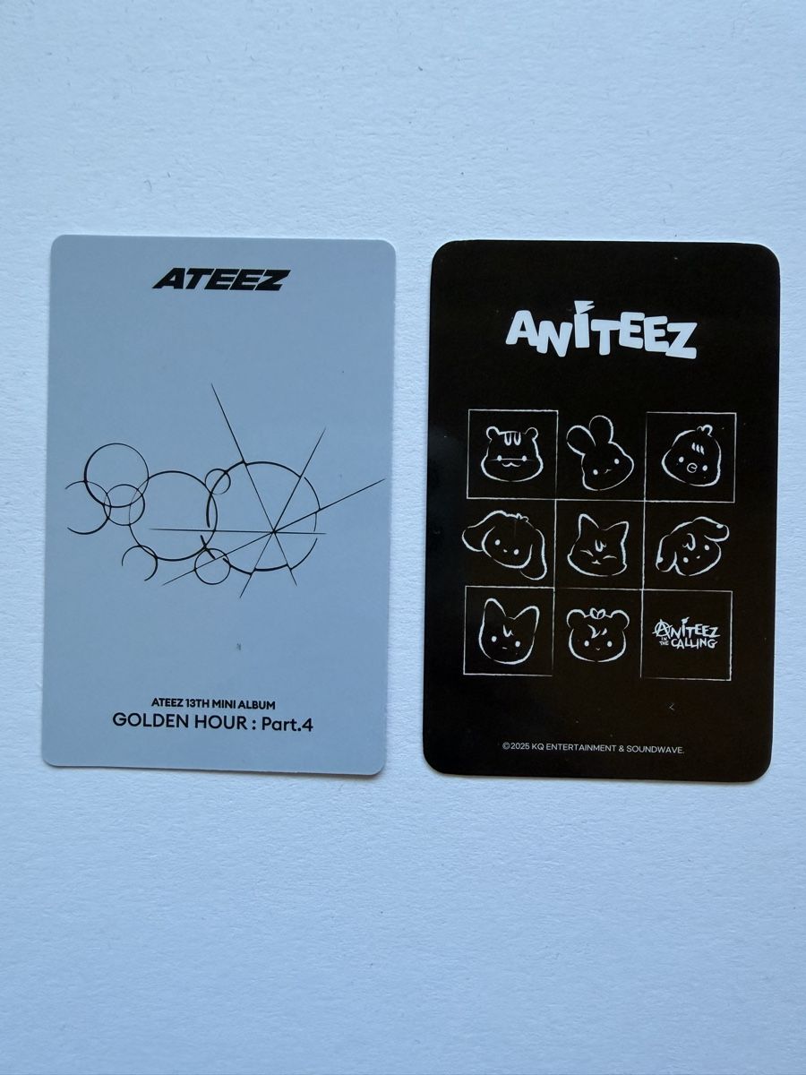 Cartes à collectionner: ATEEZ - Seonghwa misc official photocards – Neuf (Voir description) à Belp par silverlight88 1