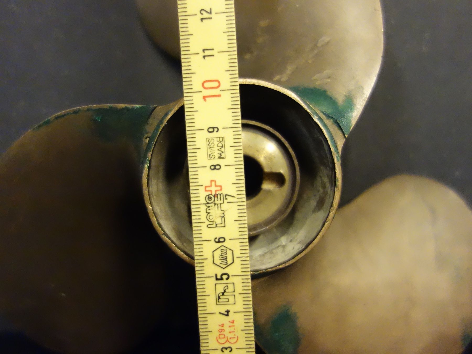 Barche: Schiffsschraube Propeller 17cm Messing Bronze? – Usato da Kerzers venduto da bottlesandboxes 5