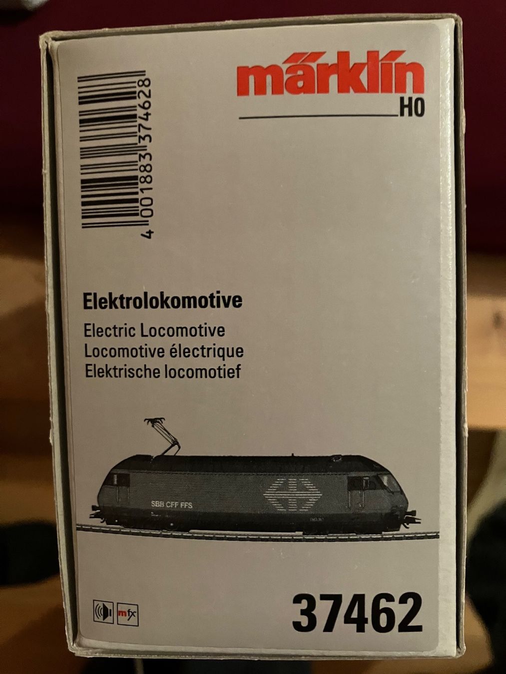 Märklin Modellini di ferrovie: Märklin Re460 Miele Sound – Nuovo e nell'imballaggio originale da Mont Tramelan venduto da Oktober1958 1
