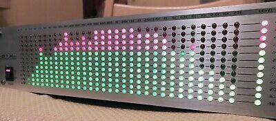 Analyseur De Spectre Audio Égaliseur LED - 384 LEDs RGB - Horloge + Alarme - Commande Vocale Ou Filaire - Pour Décoration Musicale
