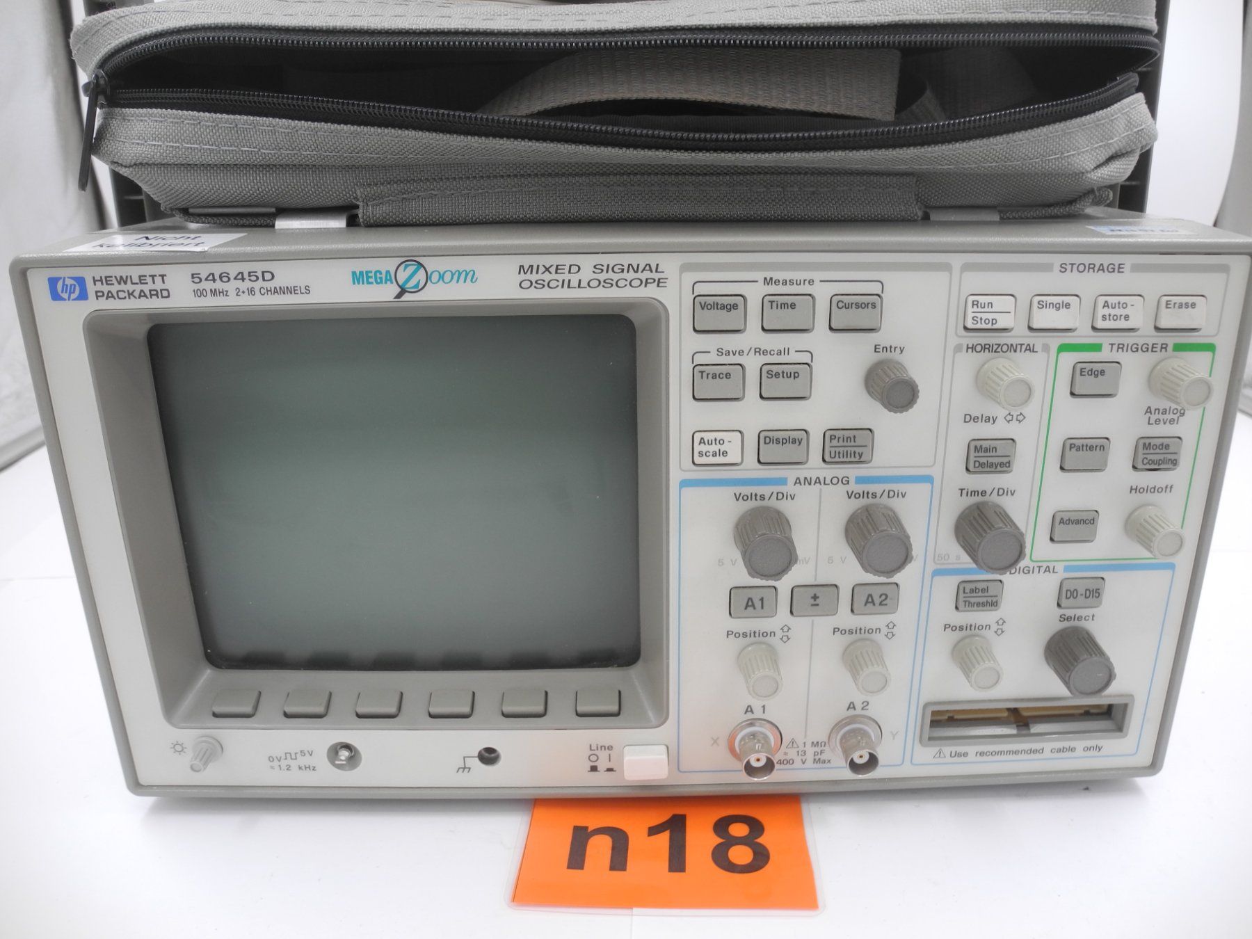Hewlett Packard Messen: Hewlett Packard 54645d Mixed Signal Oscilloscope, Nr. n18 – Gebraucht aus Kottwil von  1
