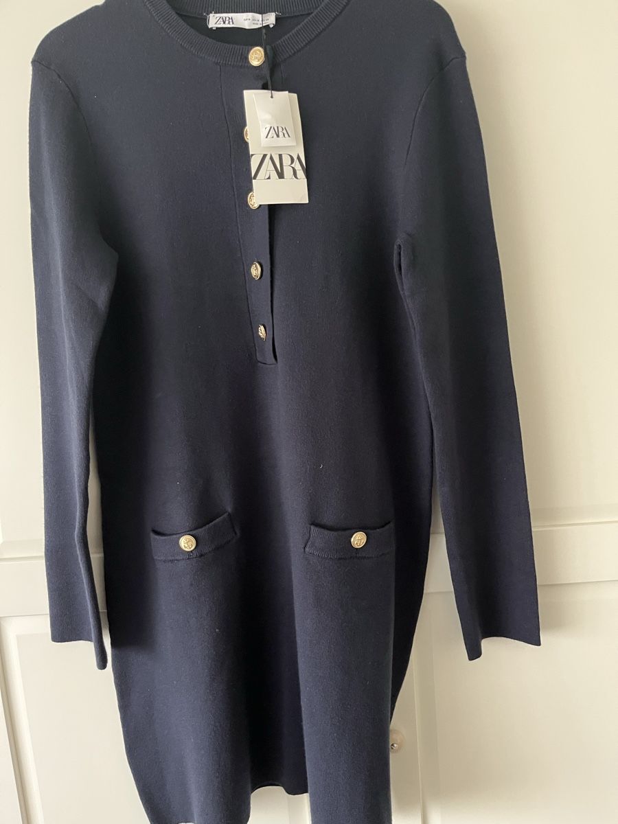 Zara Vestiti: Navyblaues Trikotkleid – Nuovo e nell'imballaggio originale da Allschwil venduto da eyl_bb8q 4