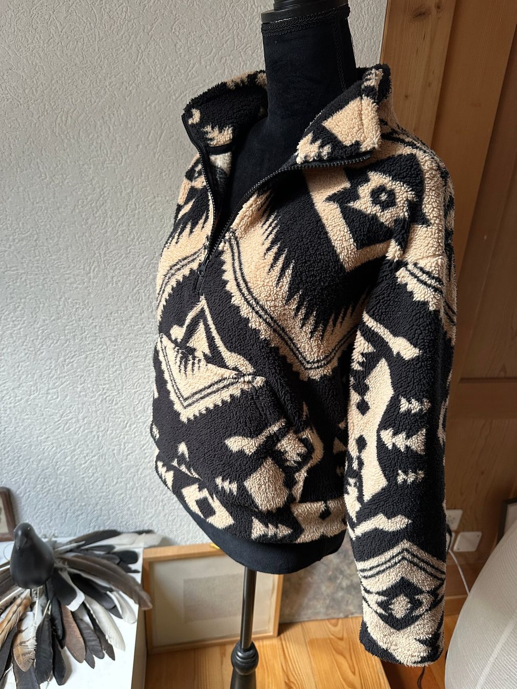 Pullover & Sweatshirts: Fleece Pulli warm tolles Muster S – Gebraucht aus Gümmenen von FelizitasHermann 4