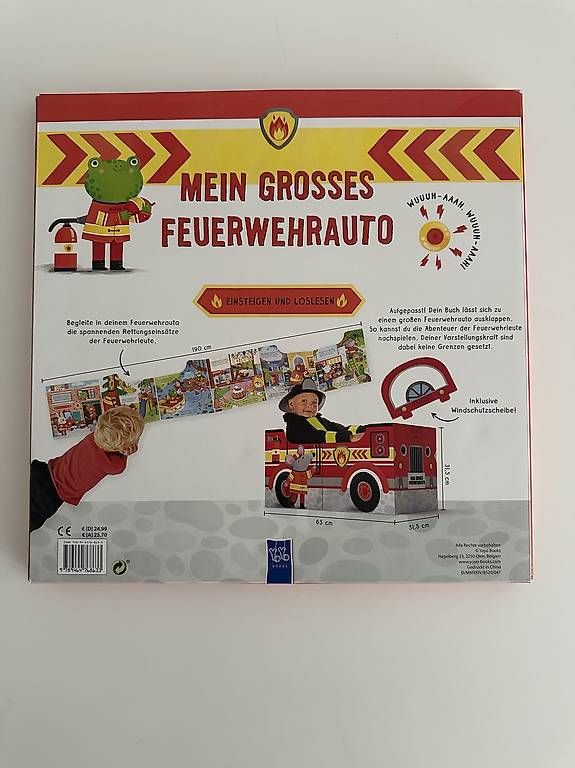 Bastelsets: Mein grosses Feuerwehrauto Bastelset – Neu und originalverpackt aus Basel von fasnachtsoutlet1965 1