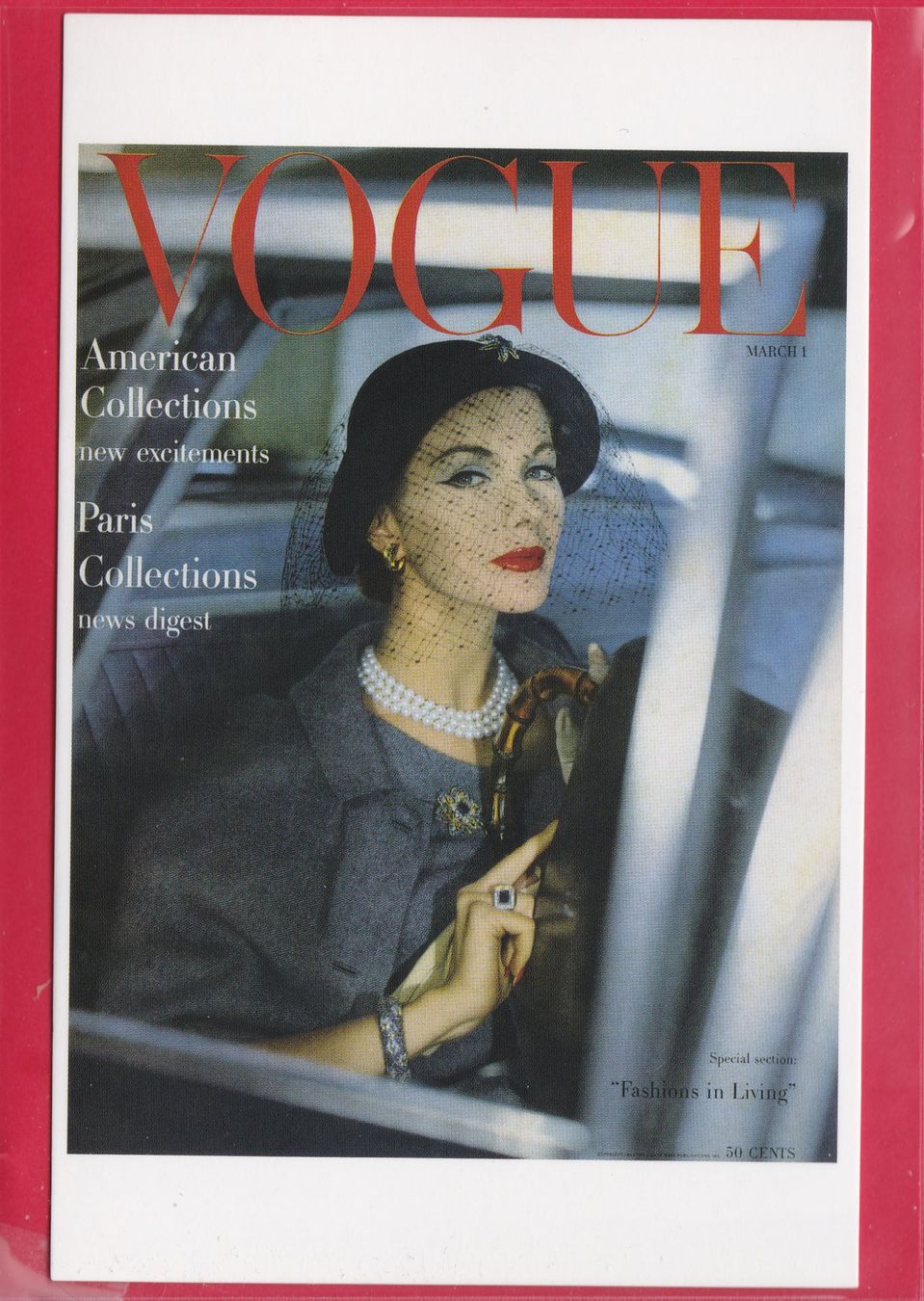Cartoline postali: WERBE-KARTE VOGUE – Usato da Oberrieden venduto da Gebirgsstelze