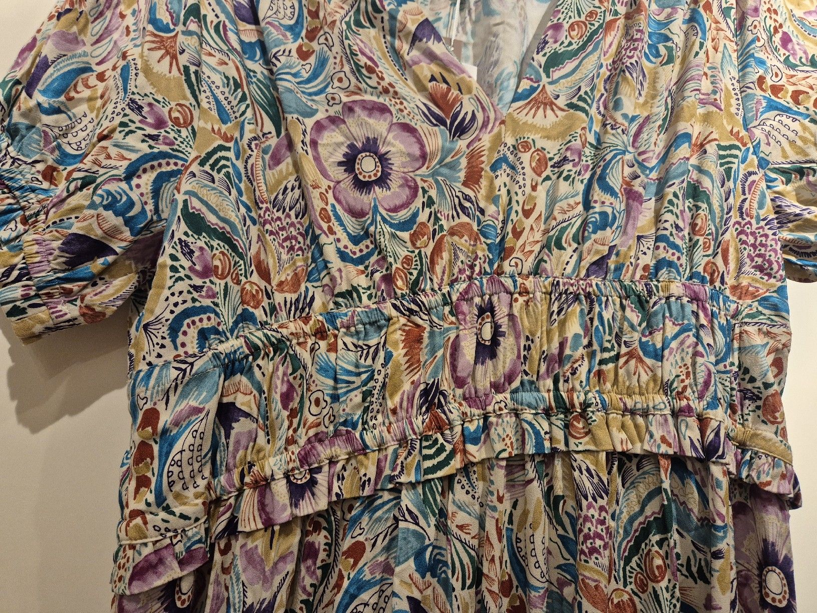 Dea Kudibal Vestiti: Dea Kudibal Maxikleid Gr. L mit Blumenmuster, Neu! – Nuovo e nell'imballaggio originale da Herrliberg venduto da SELENONAUTKA 2