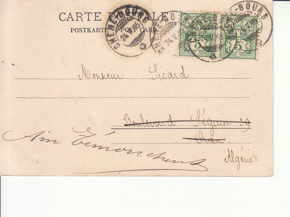 Cartoline postali: Genève Le Musée Ariana 1905 – Usato da Bürglen TG venduto da StampGraf 1