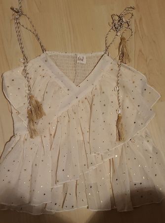 Nüd Sommertop mit Sternchen Grösse M/L