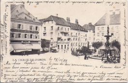 CHAUX - de - FONDS, début du POD avec le magasin RH. Wolf
