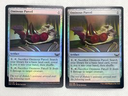 MTG Ominous Parcel SNC 241 Englisch Common Foil 2x