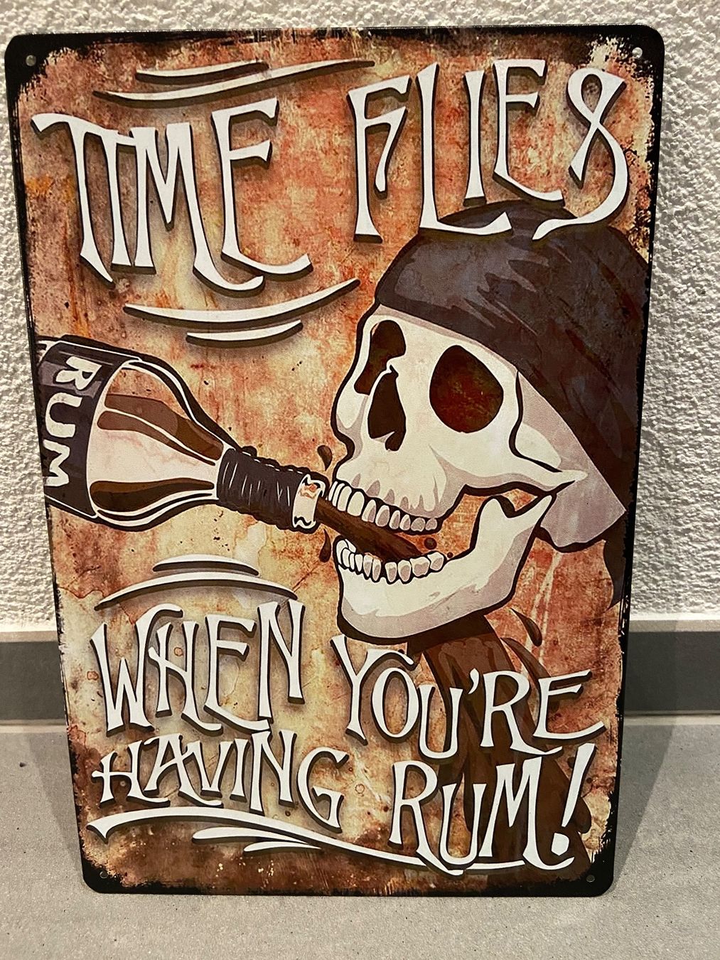 Schilder: RUM Time Flie & When You Re Having Rum !!!!  NEU – Neu und originalverpackt aus Seon von Aaargauer01 6