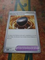 POKEMON  Gravity gemstone  H  SCR EN  137/142  TRAINER  2024
