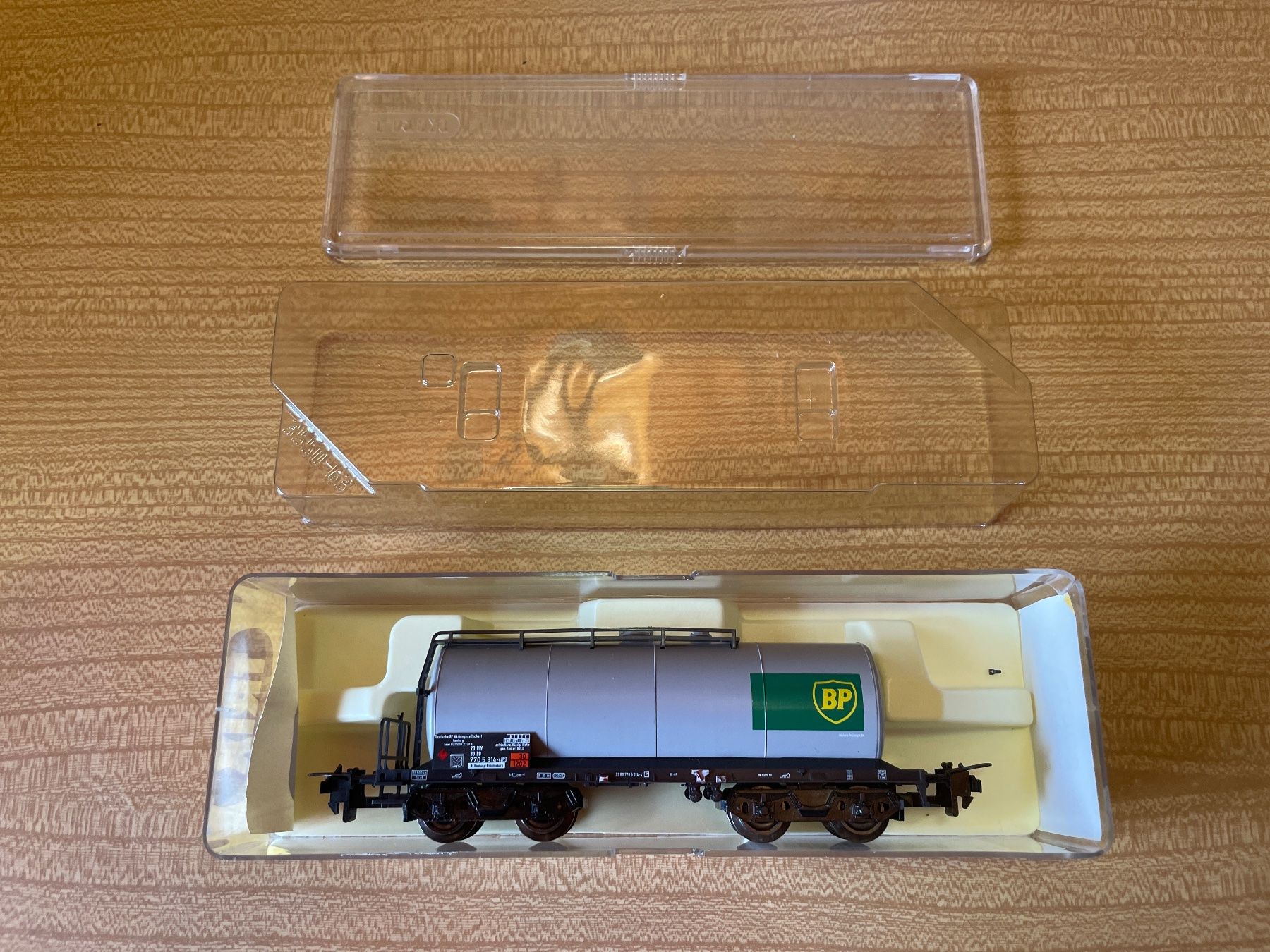 Trix Modellini di ferrovie: Trix Express H0 33815 BP Tankwagen – Usato da Suhr venduto da Daneli7 4