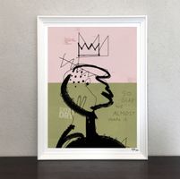 Pop Art Abstrakt - Kunst Modern Art - So Glad Bild Krone