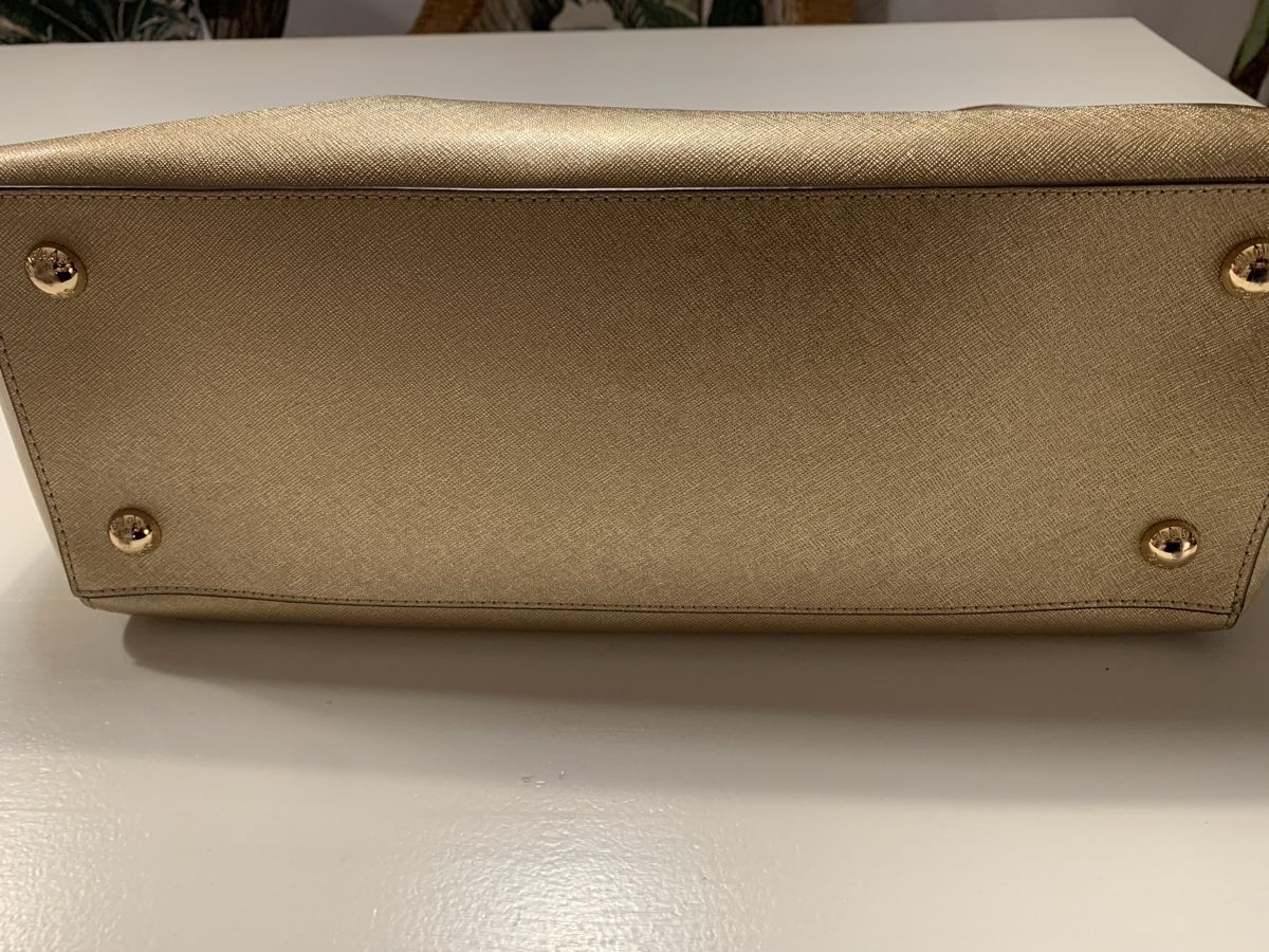 Michael Kors Borse da donna: Michael Kors Shopper, gold Farben – Usato da Nunningen venduto da silvermoon68 6