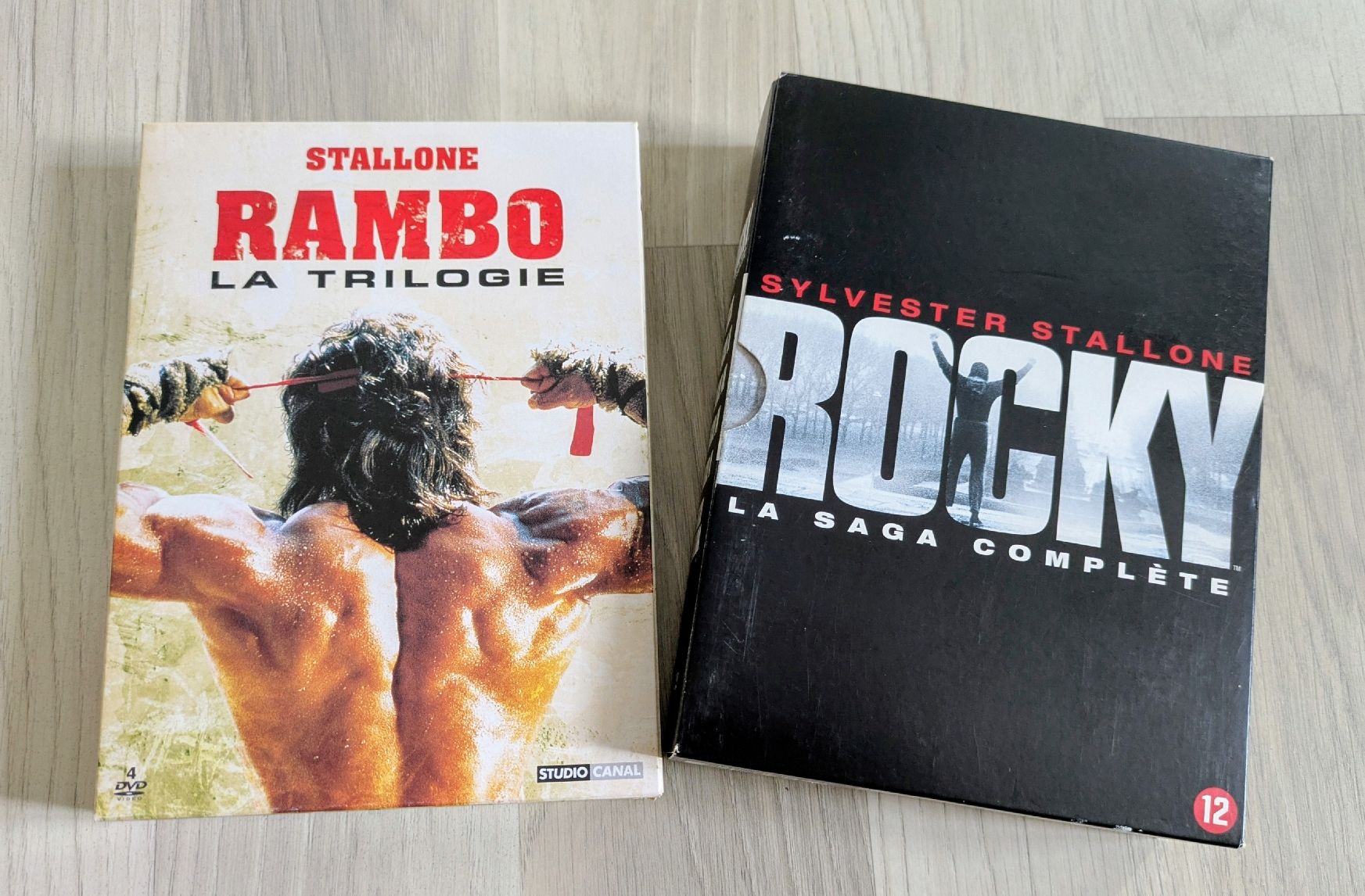 Tutti i DVDs: Coffret Rocky + Rambo – Usato da Châtonnaye venduto da Enjie