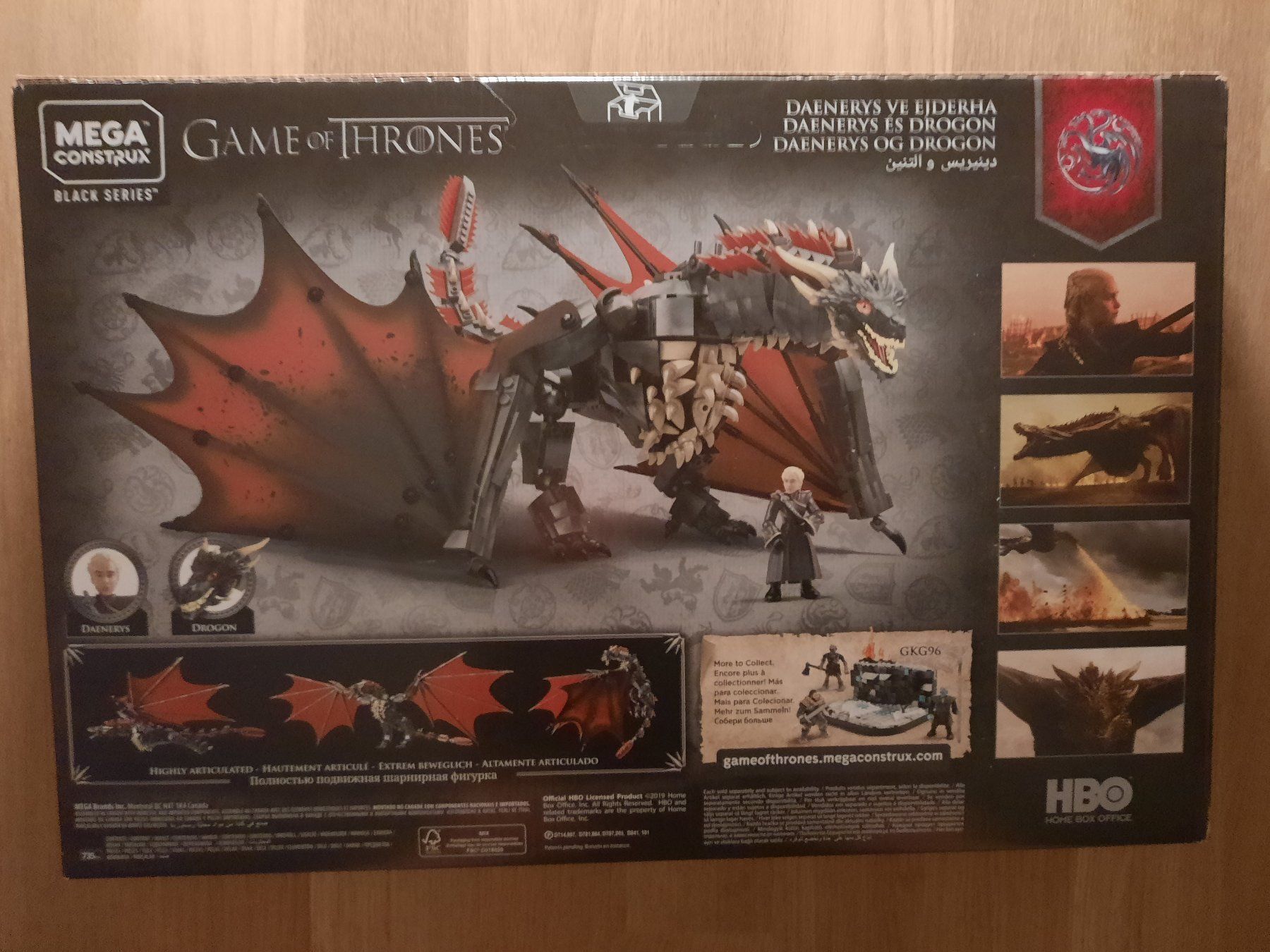 Spielzeuge: Mega Construx Game of Thrones - Winterfell Drogon etc -NEU – Neu und originalverpackt aus Zürich von  4