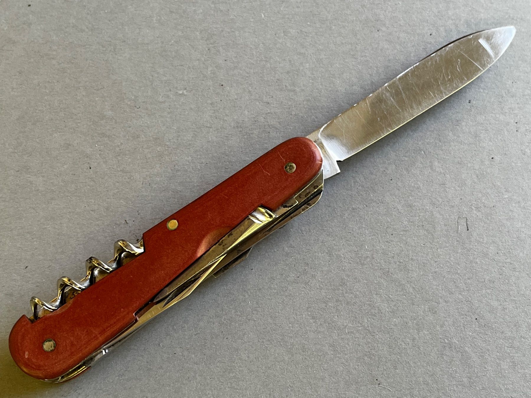 Taschenmesser: Altes Sackmesser 90 mm mit Säge - selten – Gebraucht aus Zürich von FV.vintage 6