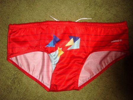 vintage 80iger years adidas Badehose size 176 Made in Italy