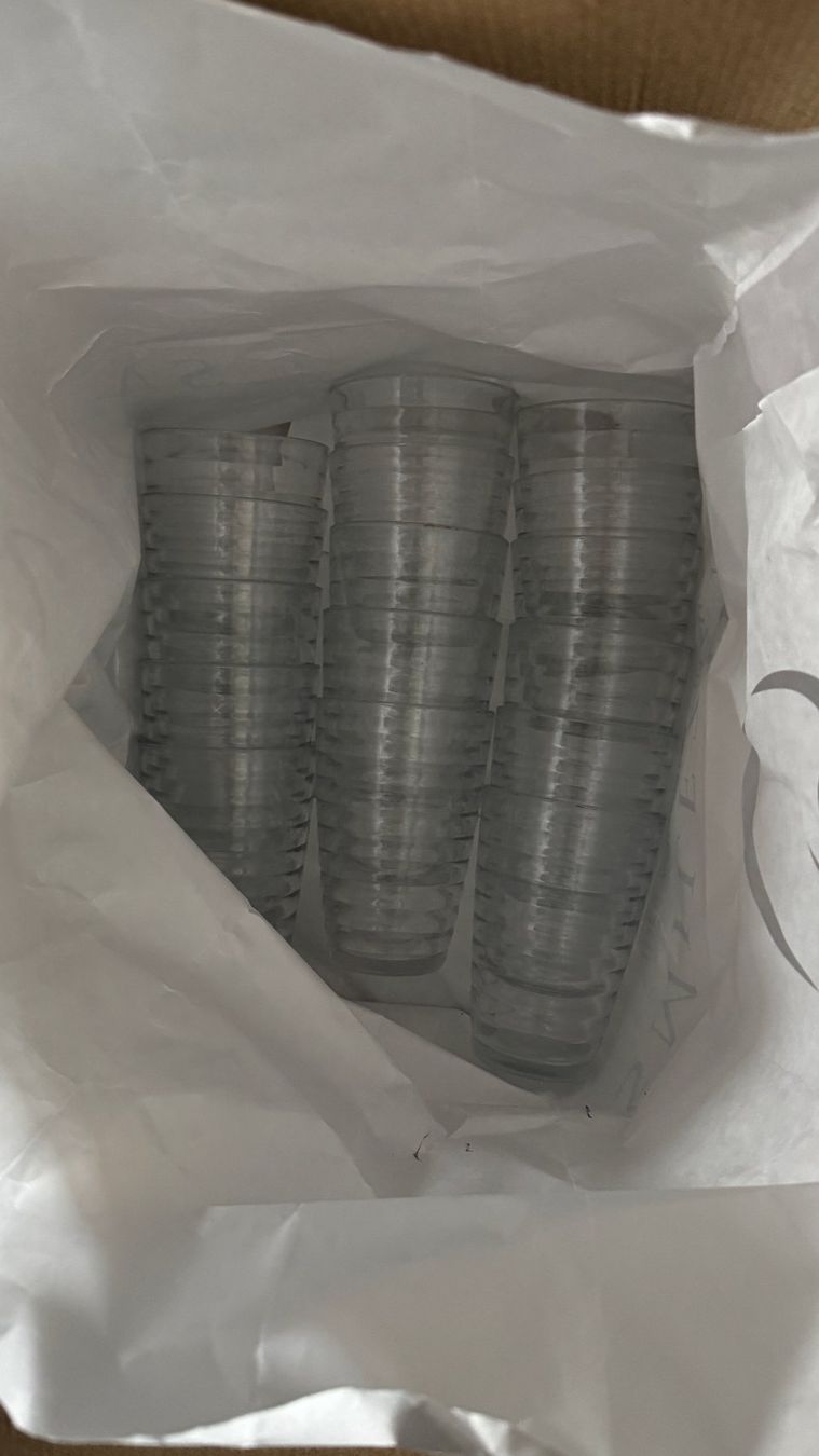 Bicchieri: Gläser 3dl ca 20-25stk. – Nuovo e nell'imballaggio originale da Baar venduto da qsi2005 3