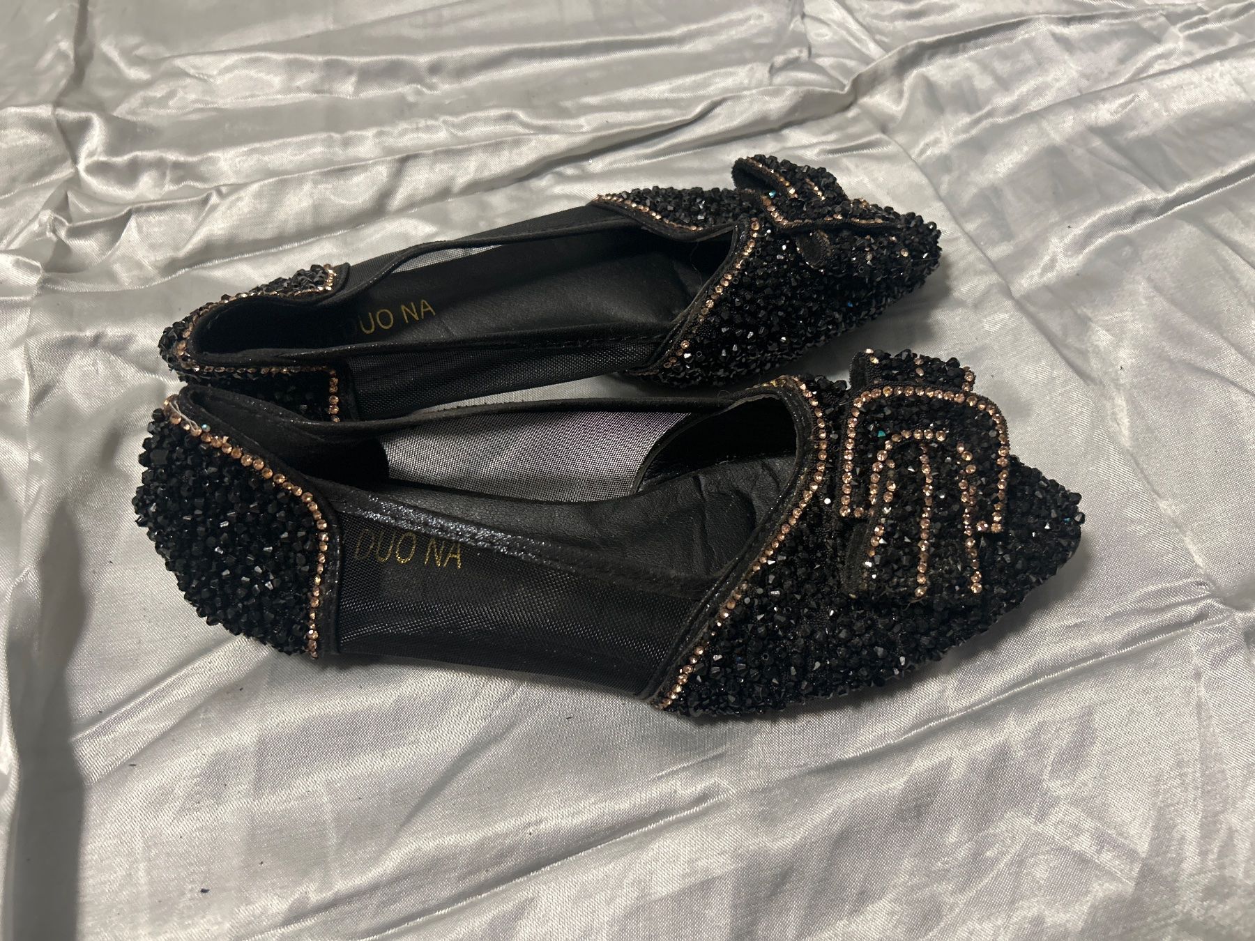 Scarpe da donna: Ballerinas mit Strasssteinen Gr 37 Neu – Nuovo e nell'imballaggio originale da Regensdorf venduto da Spyke55 1