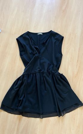Zara Kleid L schwarz ärmellos guter Zustand