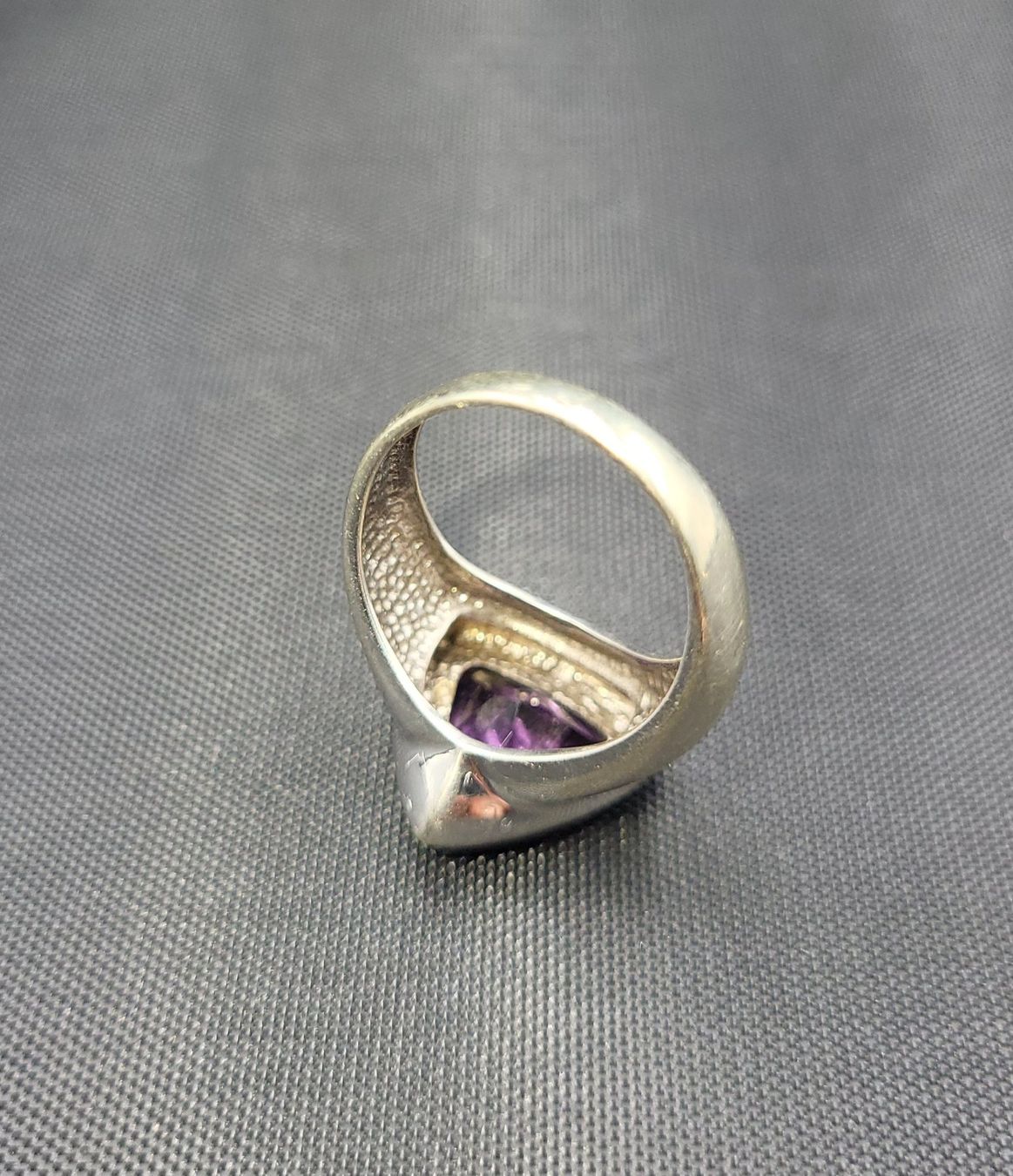 Anelli: Gold 375 Ring Mit Amethyst – Usato da Wald ZH venduto da Dasilver 2