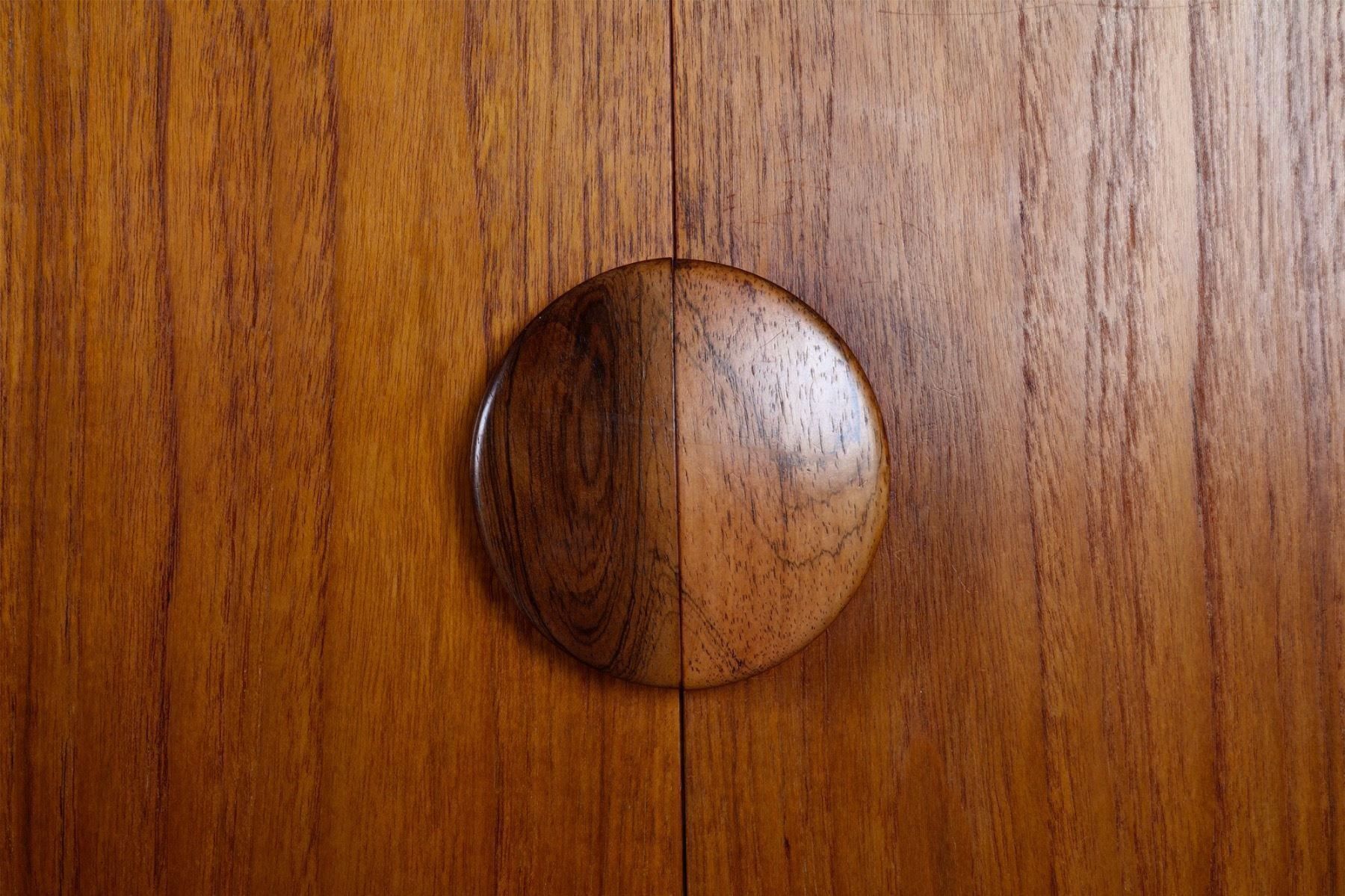 Cassettiere: IB Kofod-Larsen Teak Highboard – Usato da Basel venduto da MidMod20C 6