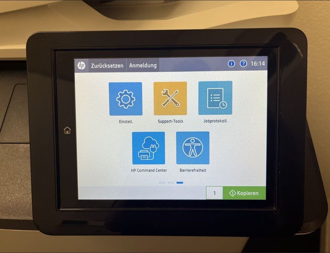 Hewlett Packard Drucker: HP Color LaserJet MFP E77825dn, Top A3 MFP – Gebraucht aus Glattbrugg von copytron 6