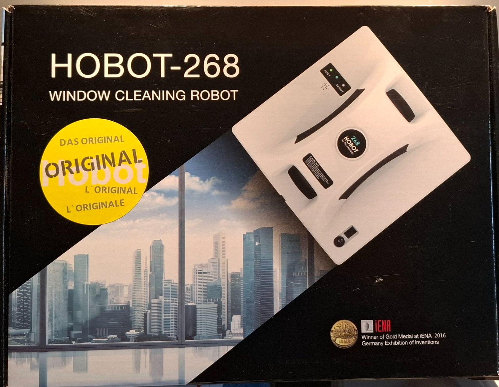 Hobot Altro per la casa: Hobot-268 Fensterputzgerät – Nuovo e nell'imballaggio originale da Hilterfingen venduto da surfertom