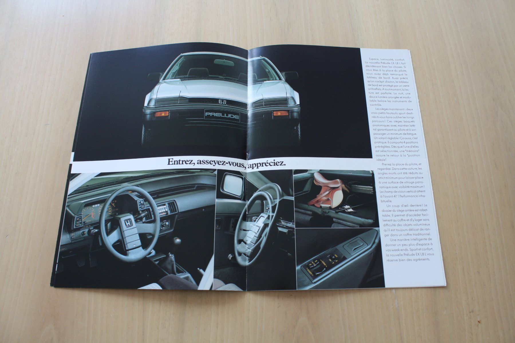 Honda Dokumente: Honda Prelude Prospekt 2/1984 FR – Gebraucht aus Wikon von erwin400 3