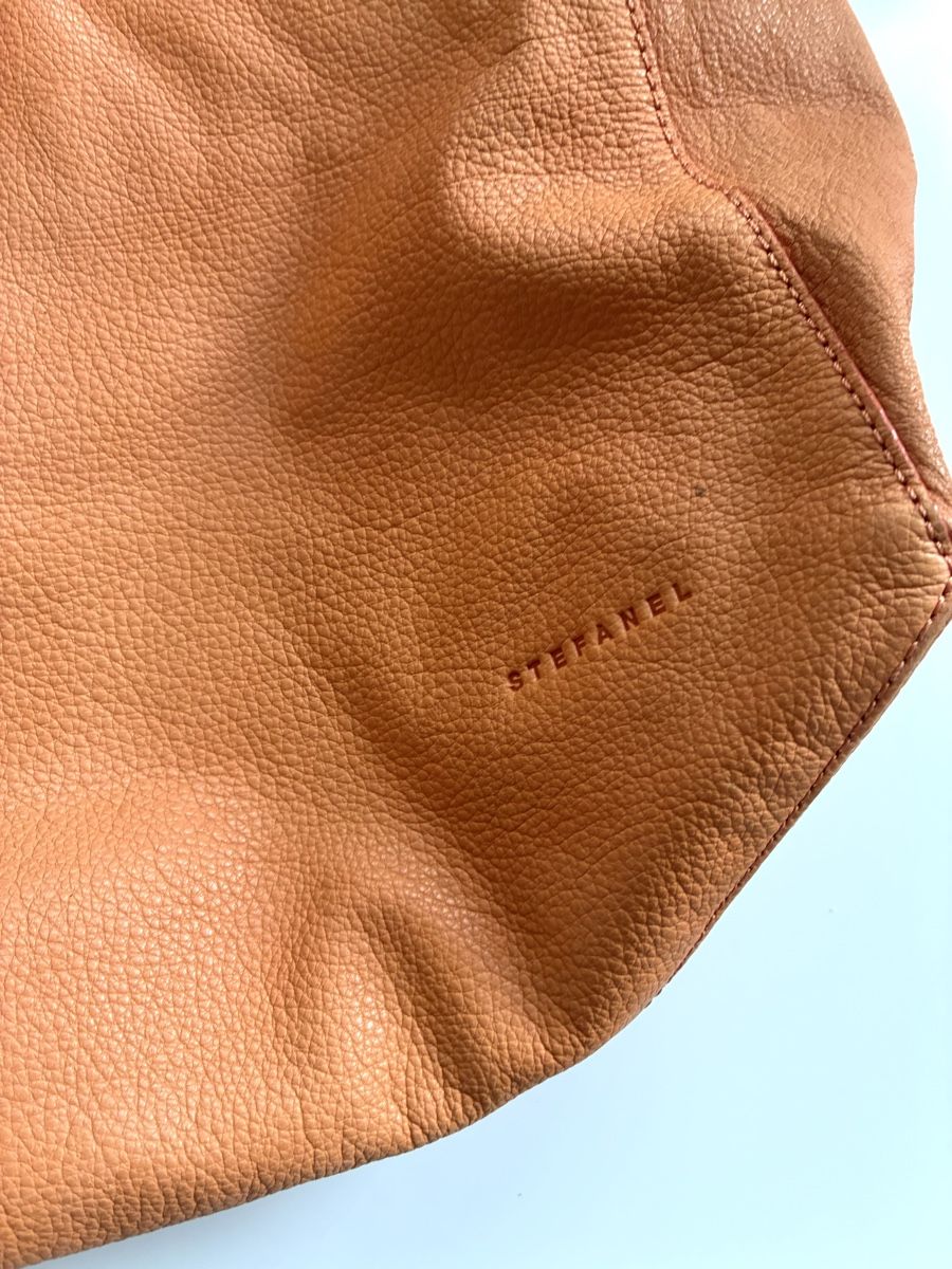 Stefanel Sacs: STEFANEL Ledertasche orange – D'occasion à Zürich par bar_2trt 1