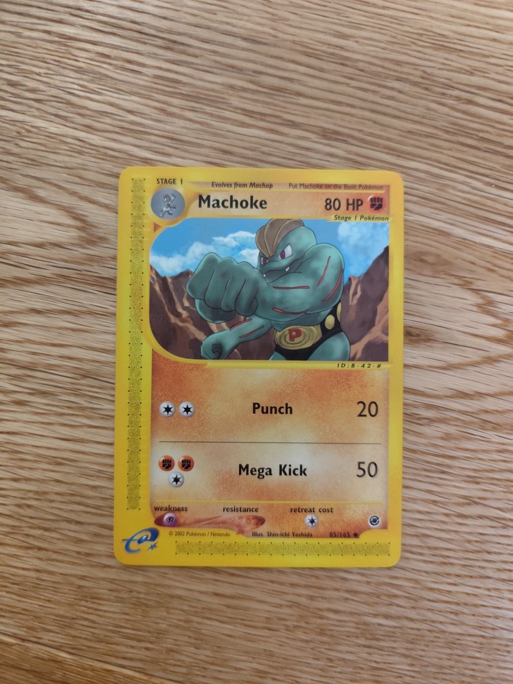 Pokémon Carte collezionabili: Pokemon Machoke E-Reader Expedition non holo vintage – Nuovo (secondo la descrizione) da Winterthur venduto da SMOKY062