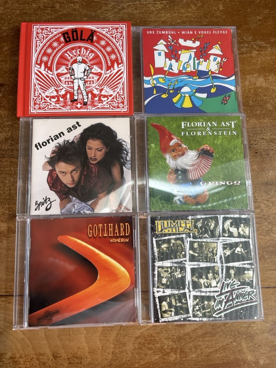 CD: CD Sammlung Schweizer Künstler – Usato da Bern venduto da nic_7mr6