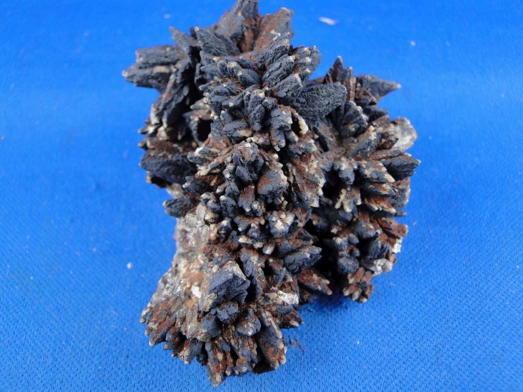 Minerali & Pietre curative: Chalcocite psm Calcit mit Malachit – Usato da Schinznach Bad venduto da Demerald 8