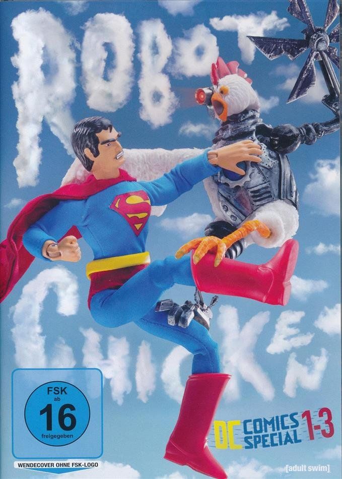 Alle DVDs: Robot Chicken - DC Comics Special 1-3 – Gebraucht aus Wettingen von Reviled
