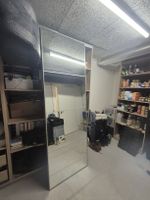 IKEA PAX Türen weiss milchig und Spiegel, 4 Stk, 236cm