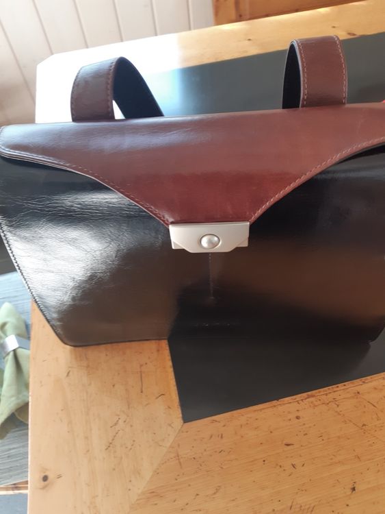 Borse da donna: TORBE Elegante Ledertasche schwarz/braun  Topzustand – Nuovo (secondo la descrizione) da Volketswil venduto da Pitasch 4