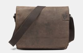 STRELLSON - Messenger Bag Richmond, vintage-braun -NEUWERTIG