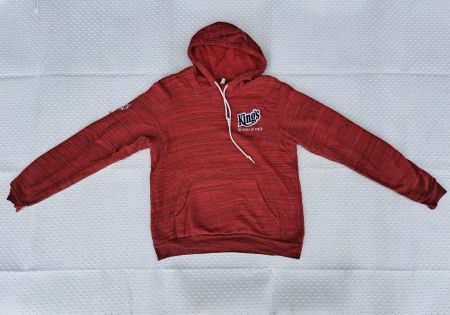 Hoodie "king's" rot Gr. M Kapuzenpullover