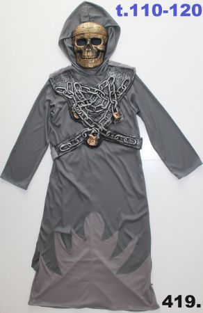 Déguisement Squelette - Pirate Halloween t.110-120    NEU!