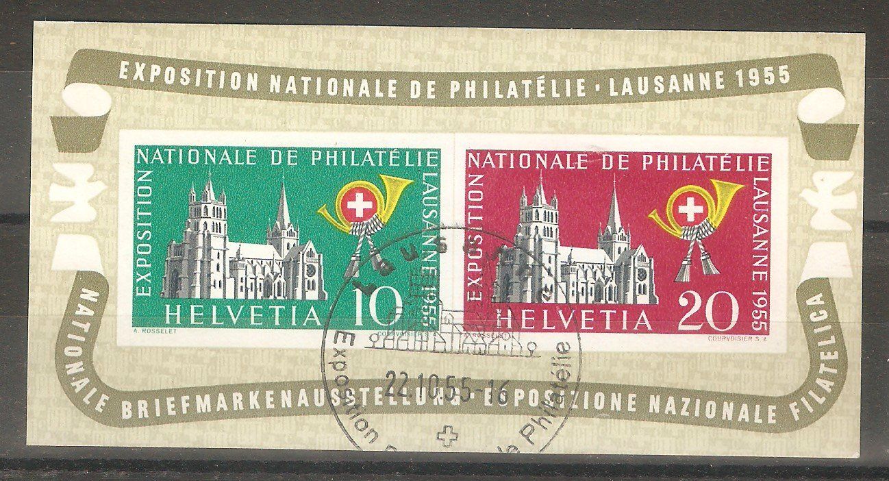 Tutti i francobolli: Block Lausanne Sst. 22.10. – Usato da Lausanne venduto da Whorvath