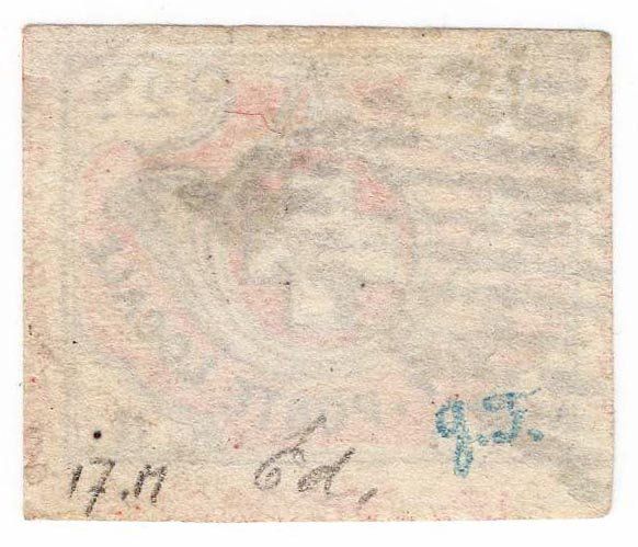 Tutti i francobolli: 1850 WINTERTHUR mit seltener Raute – Usato da Heerbrugg venduto da Swissphila 1