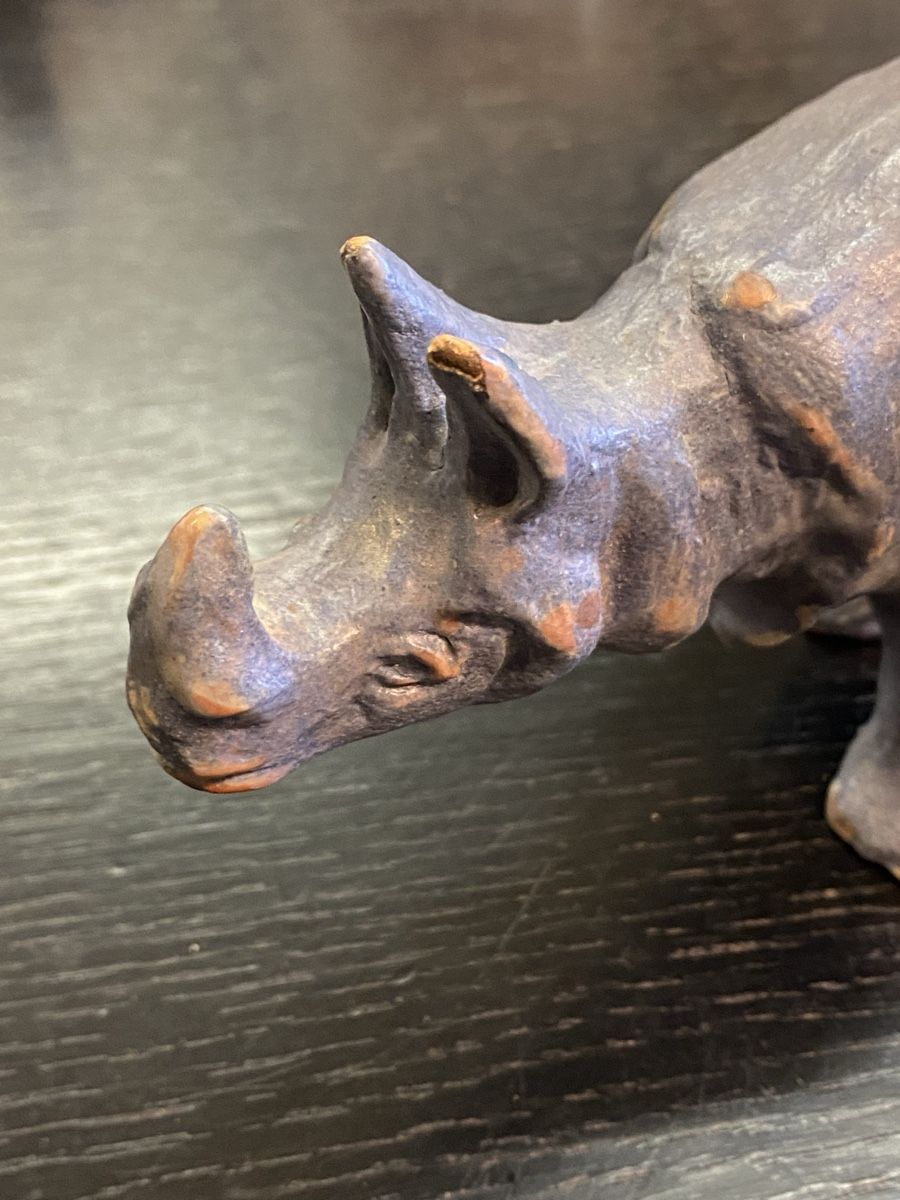 Sculture & Statue: Nashorn Skulptur – Usato da Bern venduto da soh_f9tb 3