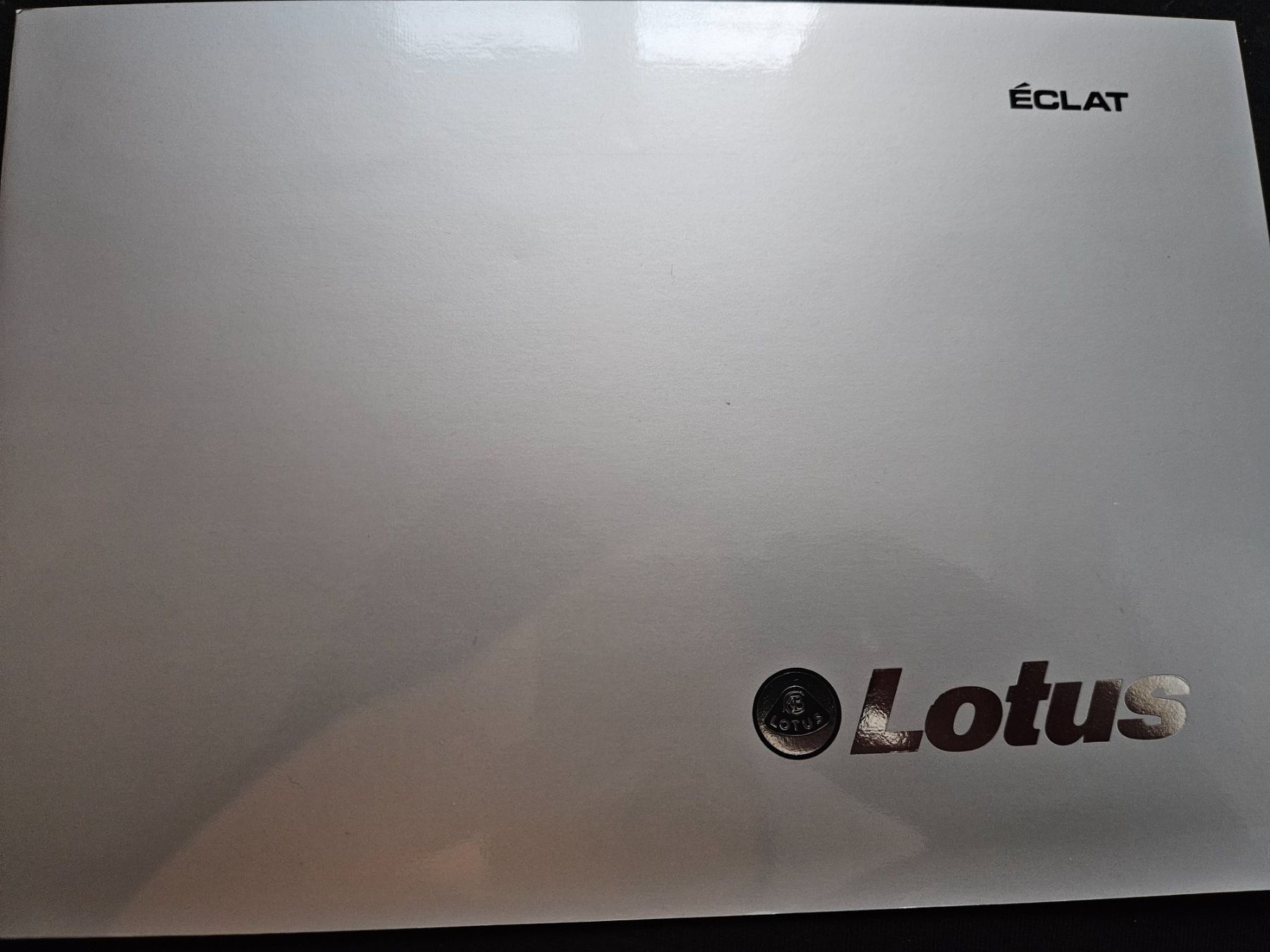 Lotus Documenti: Lotus Éclat Prospekt ca 1980 xx – Usato da Flawil venduto da sr1_f6st