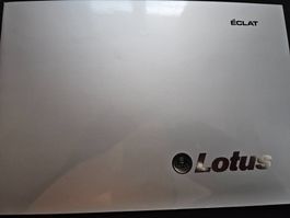 Lotus Éclat Prospekt ca 1980 xx