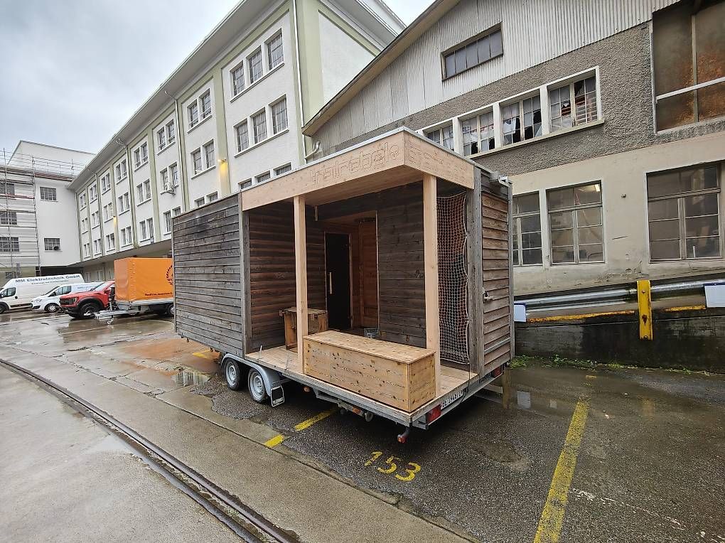 Sauna & Zubehör: sauna auf rädern – Gebraucht aus Stettlen von Holzstatt-AG
