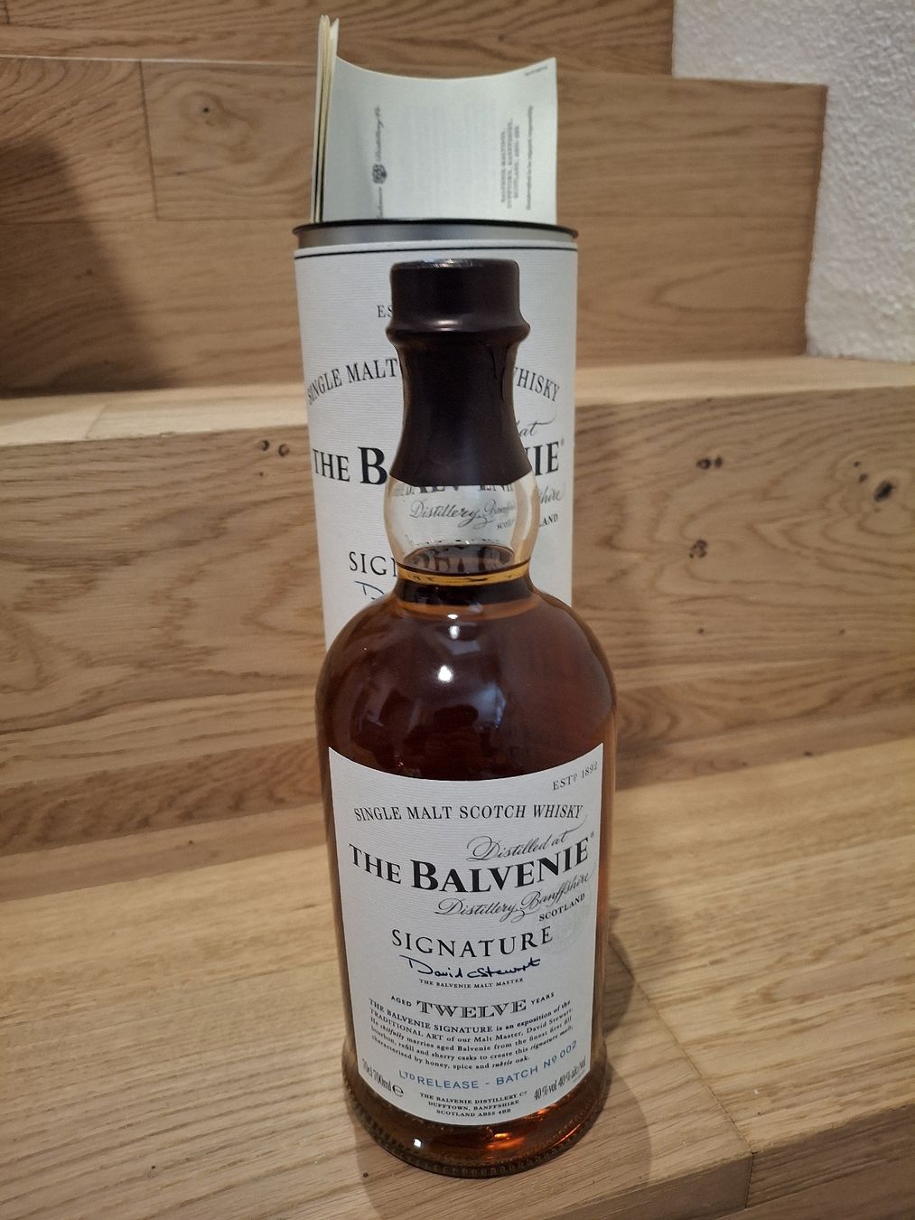 Balvenie Bevande alcoliche: The Balvenie Signature Batch 002 – Nuovo e nell'imballaggio originale da Steffisburg venduto da JackieJ